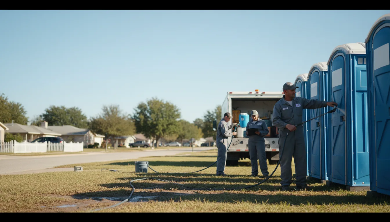 Long-Term Portable Toilet Rental in Olla, LA near me